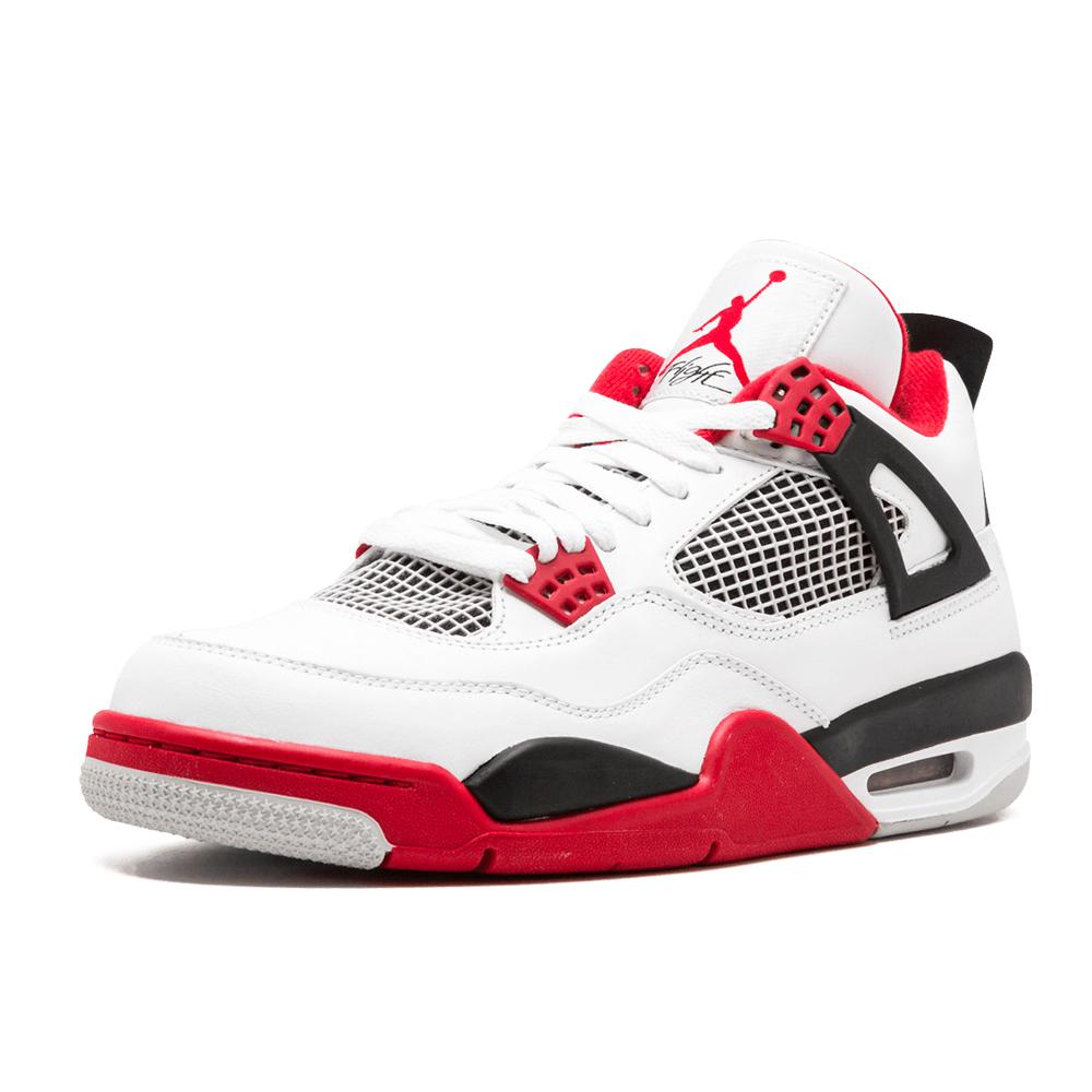AIR JORDAN 4 RETRO Fire Red - image 3 of 6
