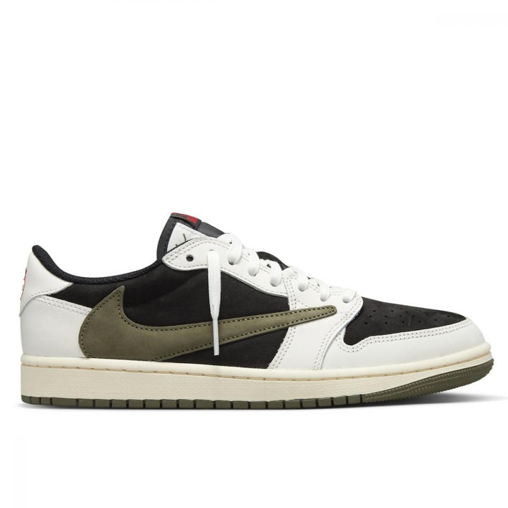 AIR JORDAN 1 RETRO LOW X TRAVIS SCOTT OLIVE - image 1 of 11