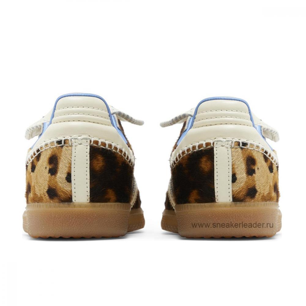 ADIDAS X WALES BONNER SAMBA PONY LEO BROWN - image 4 of 7