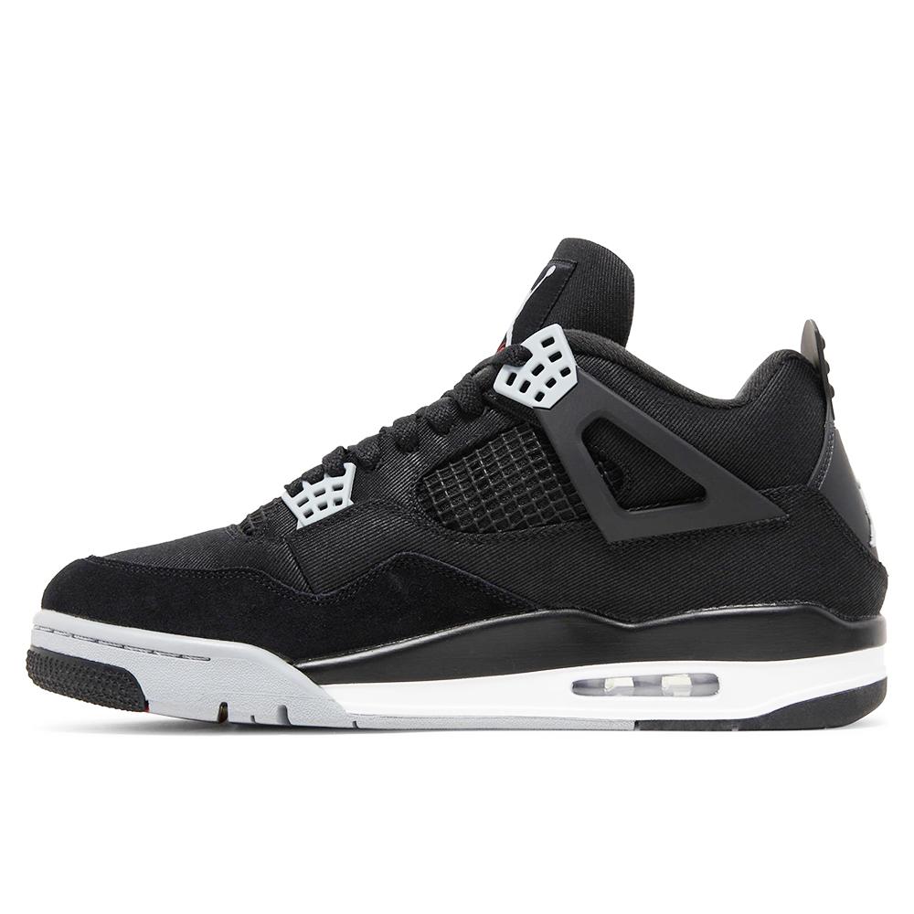 Air Jordan  4 Retro SE Black Canvas - image 4 of 6