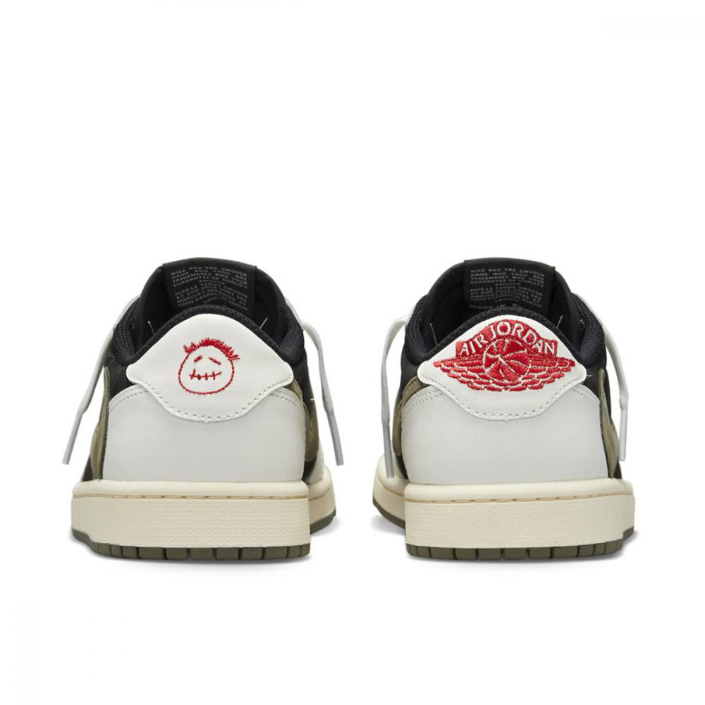 AIR JORDAN 1 RETRO LOW X TRAVIS SCOTT OLIVE - image 7 of 11