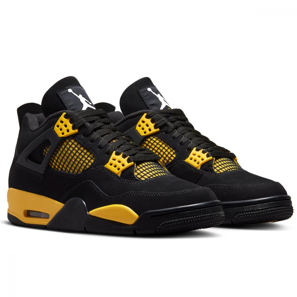 AIR JORDAN 4 Retro Thunder 2023 - image 2 of 8