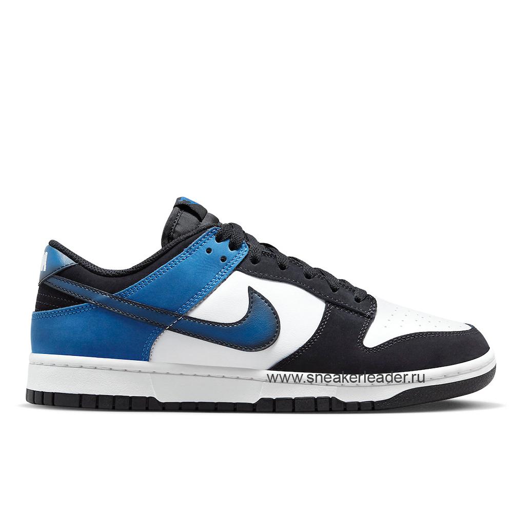 Dunk Low Airbrush Industrial Blue - image 1 of 8