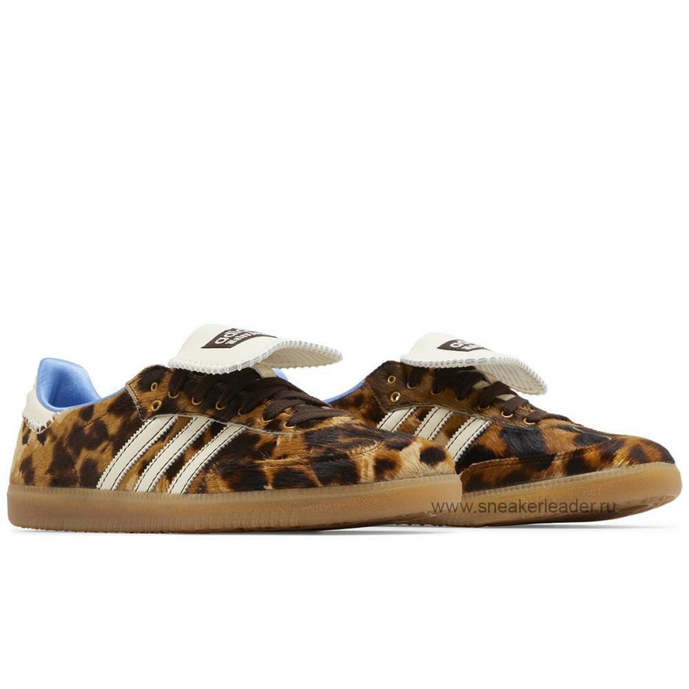 ADIDAS X WALES BONNER SAMBA PONY LEO BROWN - image 2 of 7