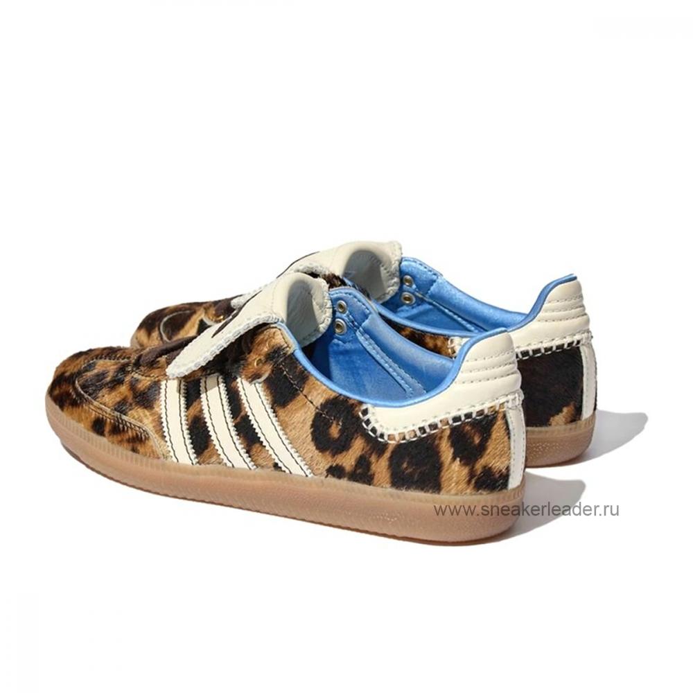 ADIDAS X WALES BONNER SAMBA PONY LEO BROWN - image 6 of 7
