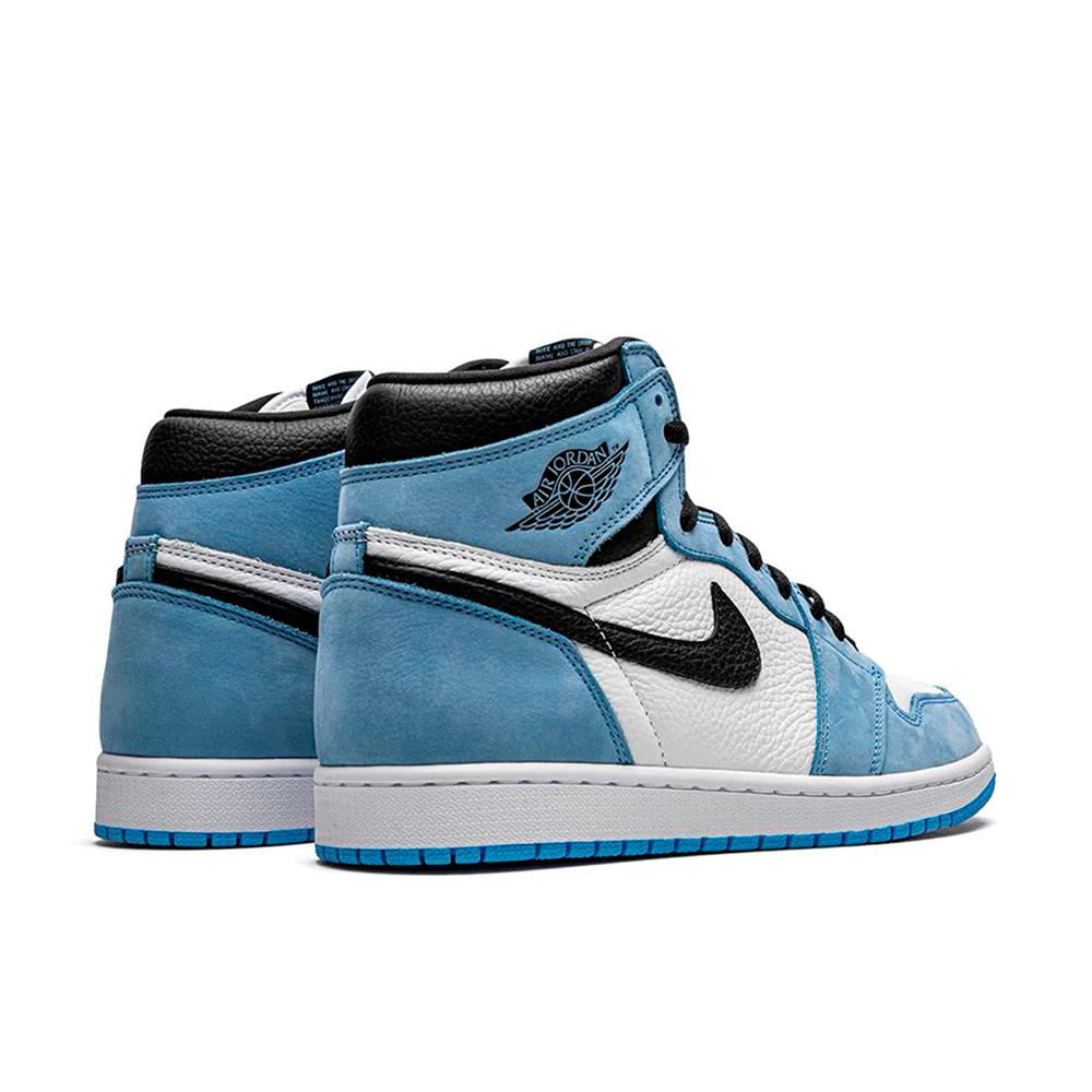 Air Jordan 1 Retro High White University Blue Black - image 3 of 8