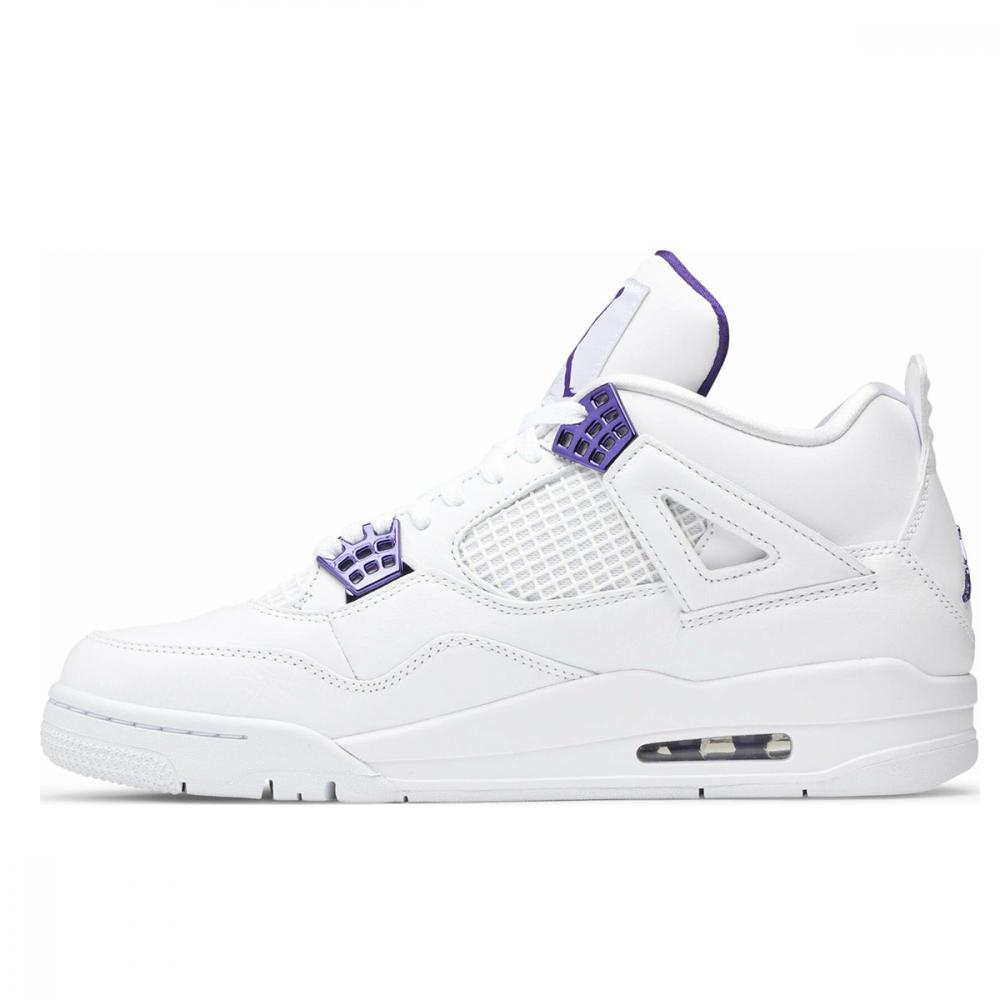 AIR JORDAN 4 RETRO PURPLE METALLIC - image 3 of 5