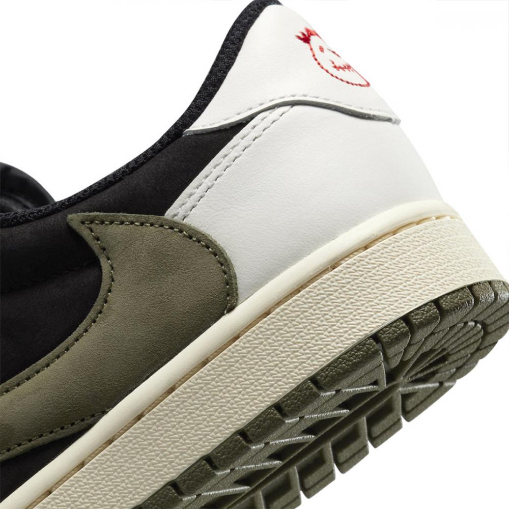 AIR JORDAN 1 RETRO LOW X TRAVIS SCOTT OLIVE - image 5 of 11