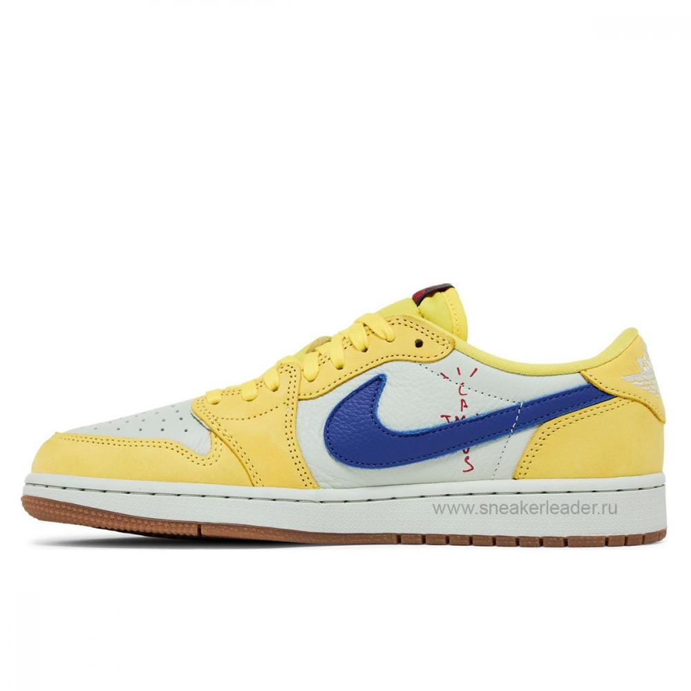 Air Jordan 1 Low OG x Travis Scott  Canary - image 4 of 8