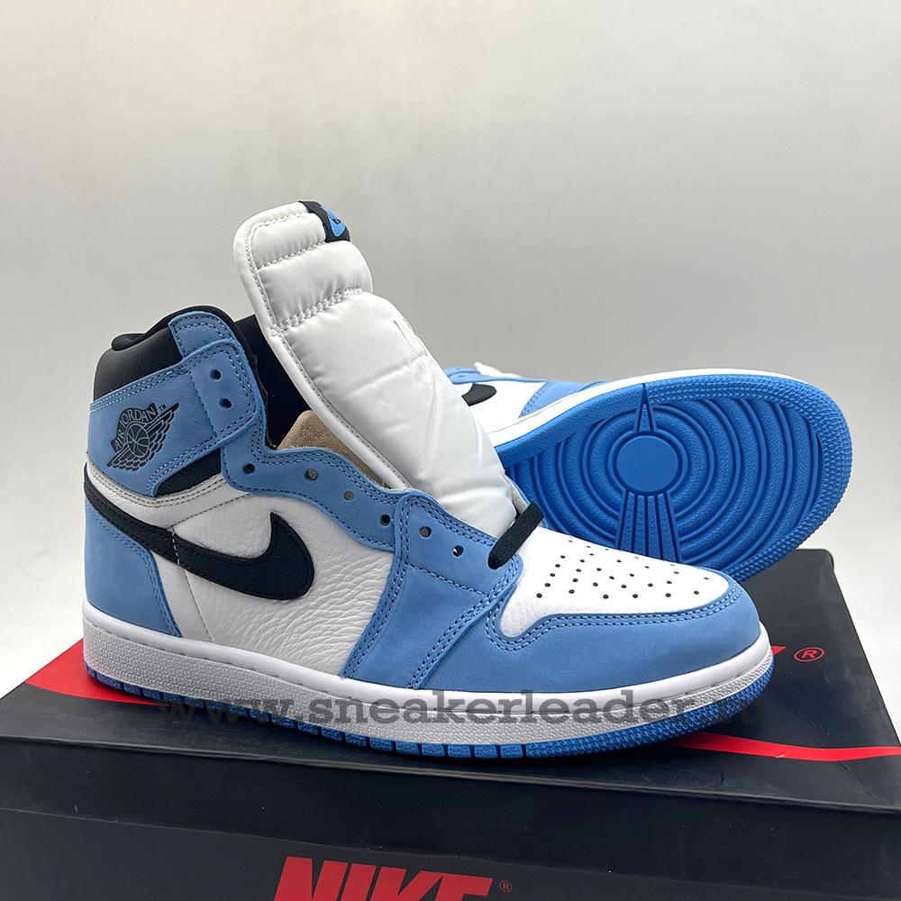 Air Jordan 1 Retro High White University Blue Black - image 8 of 8