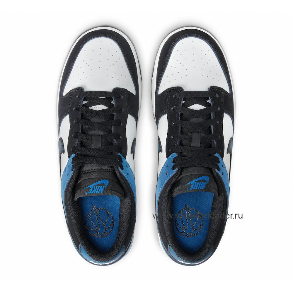 Dunk Low Airbrush Industrial Blue - image 6 of 8