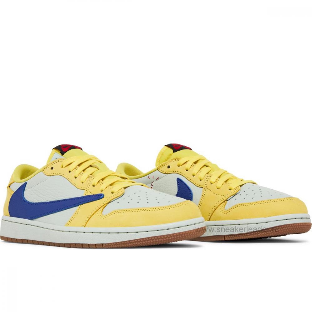 Air Jordan 1 Low OG x Travis Scott  Canary - image 2 of 8