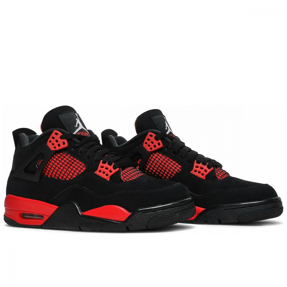 AIR JORDAN 4 Retro Red Thunder - image 2 of 5