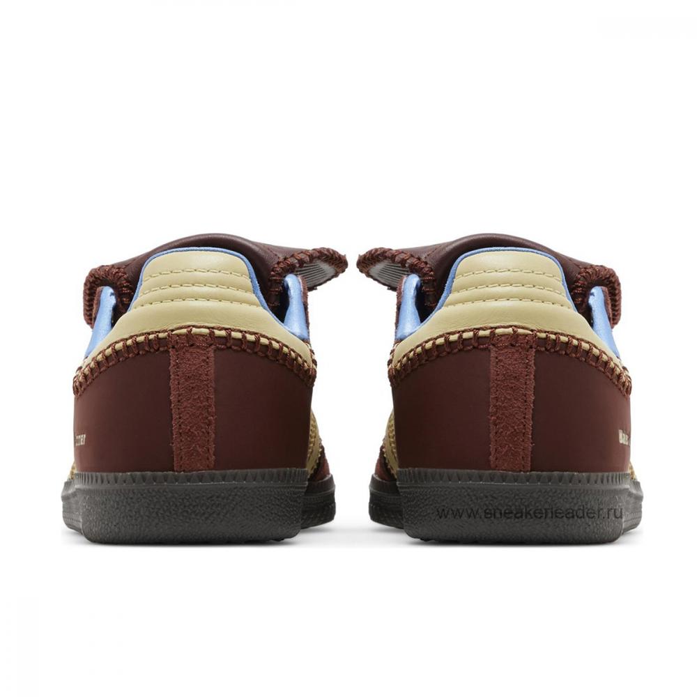 Adidas X Wales Bonner SAMBA Nylon Fox Brown - image 5 of 7