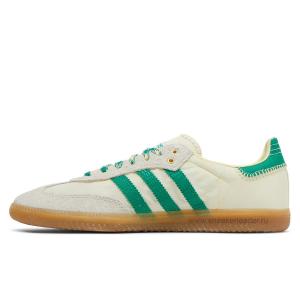 ADIDAS X WALES BONNER SAMBA CREAM WHITE BOLD GREEN - thumbnail image 2 of 7