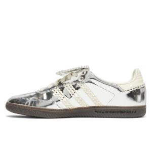 Adidas X Wales Bonner SAMBA Silver - thumbnail image 2 of 7