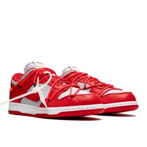 DUNK LOW Off-White - University Red - 2