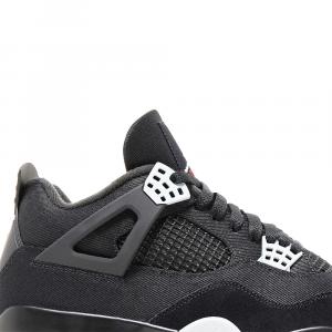 Air Jordan  4 Retro SE Black Canvas - thumbnail image 2 of 6