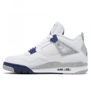 AIR JORDAN 4  Retro Midnight Navy - thumbnail image 2 of 6