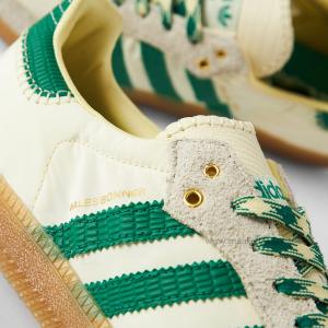 ADIDAS X WALES BONNER SAMBA CREAM WHITE BOLD GREEN - thumbnail image 3 of 7
