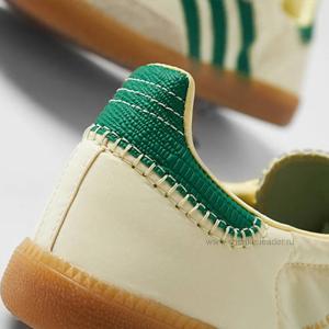 ADIDAS X WALES BONNER SAMBA CREAM WHITE BOLD GREEN - thumbnail image 4 of 7