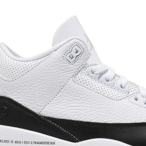Air Jordan 3 Retro SP x Fragment Design White - thumbnail image 3 of 8