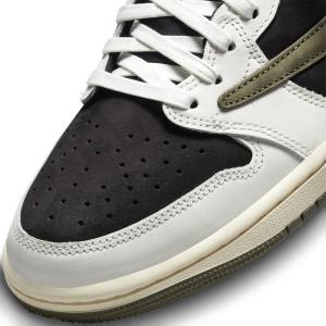 AIR JORDAN 1 RETRO LOW X TRAVIS SCOTT OLIVE - thumbnail image 3 of 11